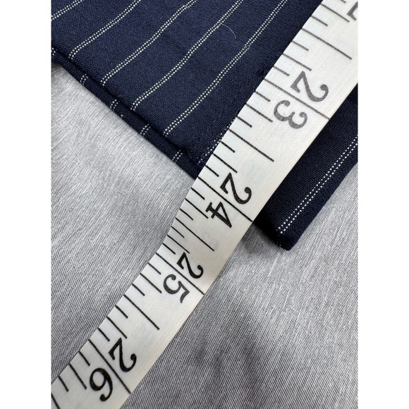 Women's Light Before Dark Navy Blue Striped Formal Pants Size XS - Picture 9 of 9